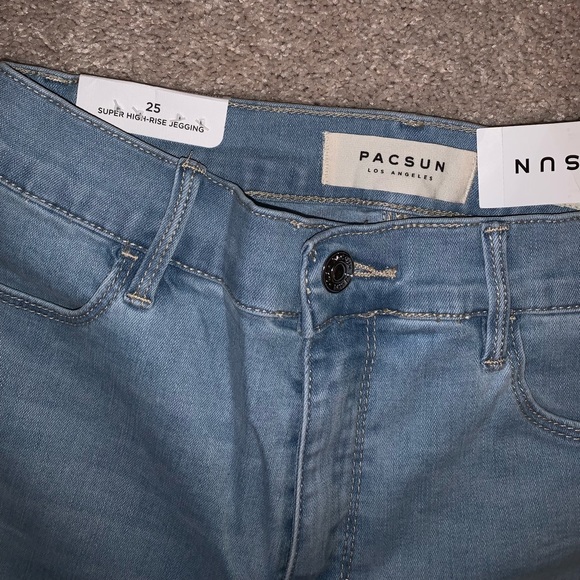 Blue Pacsun Skinny Jeans - Picture 2 of 3